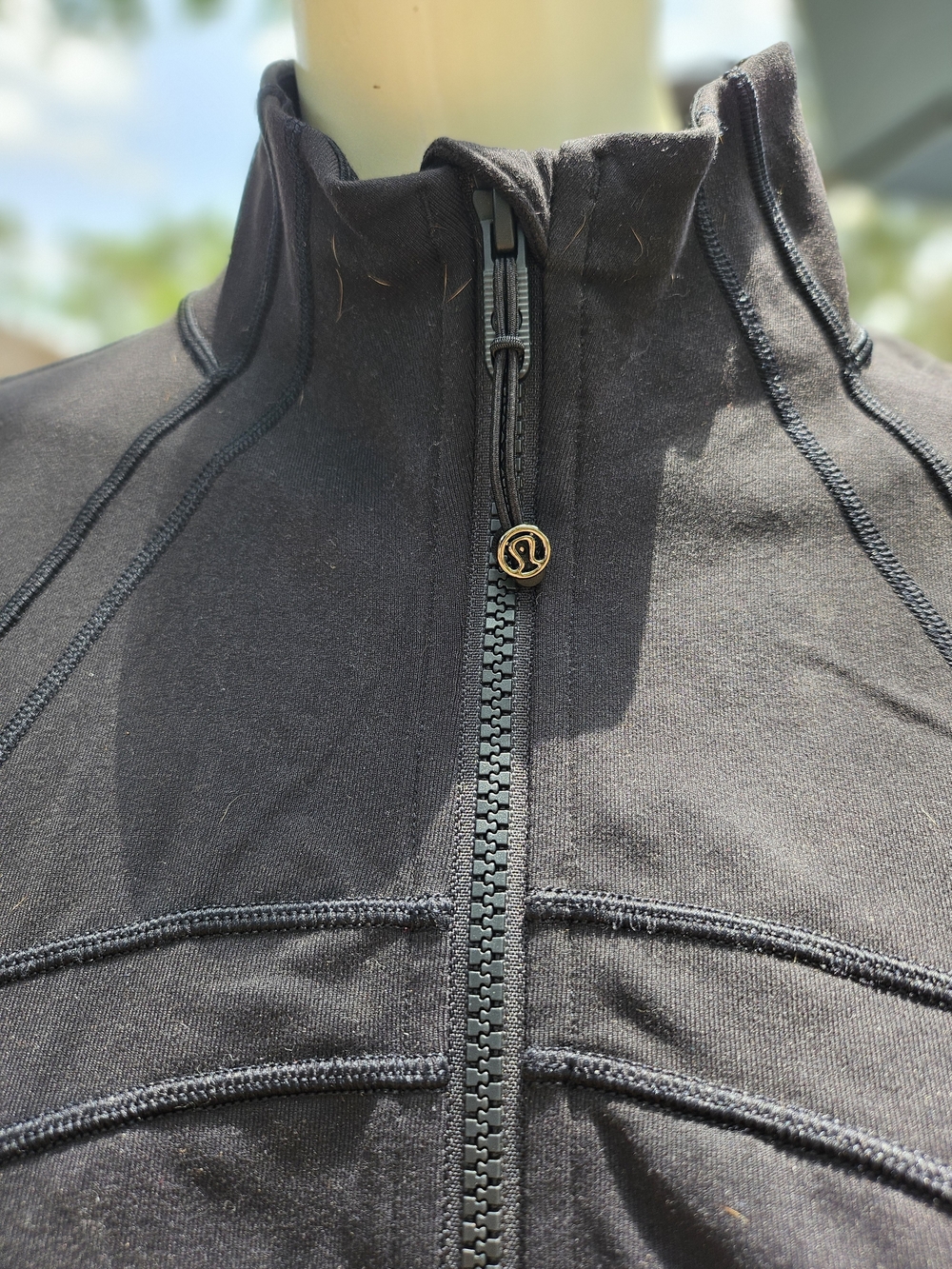 New W Tag Lululemon Athletica Define Jacket Luon - Black Team Texas Hologic 10 - Picture 2 of 12
